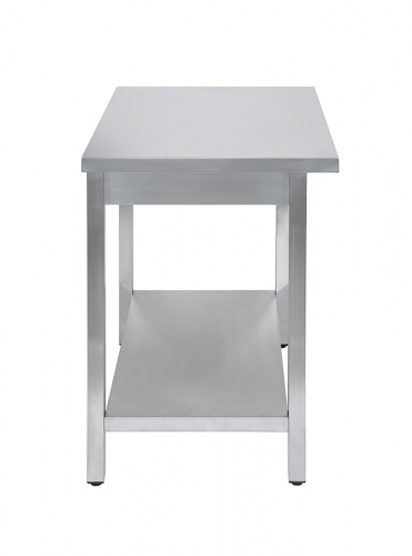 Стол универсальный LUXSTAHL СПУ-9/6 со сплошной полкой нерж.