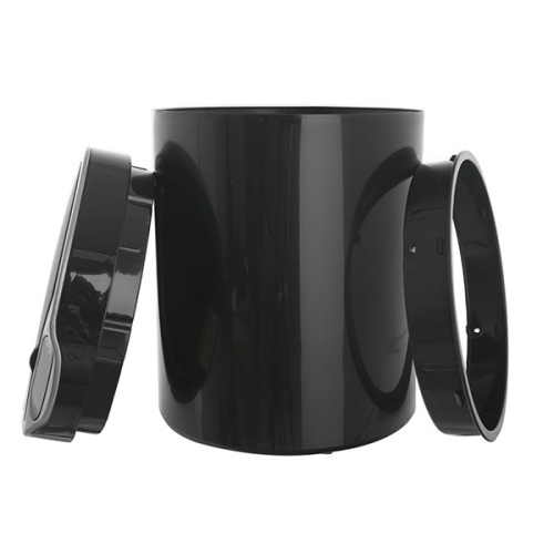 Ведро для мусора FOODATLAS JAH-6111 12 л сенсорное, круглое, черный