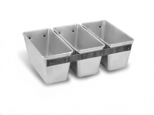 Секция форм для хлеба СПИКА 3Л11 (145 х 100 х 100 мм)