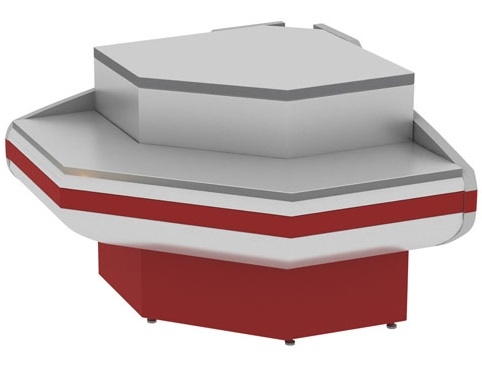 Прилавок CRYSPI Gamma-2 ОС 90 без боковин