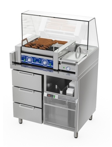 Станция для хот догов ATESY Бавария БХС - 900.700-02