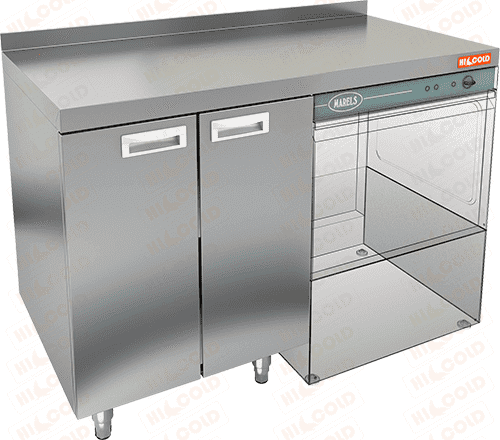Стол для посудомоечной машины HICOLD НБМСЗКП-12/7БП