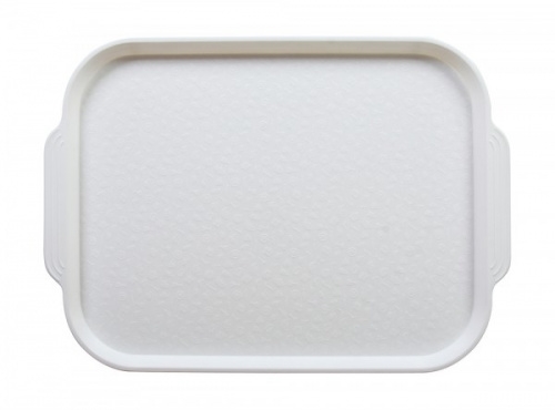 Поднос столовый мки026, 450х355 с ручками белый [WHITE SW902]
