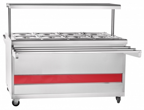 Мармит вторых блюд ABAT ЭМК-70ПМ-01 (кашированный под дерево)