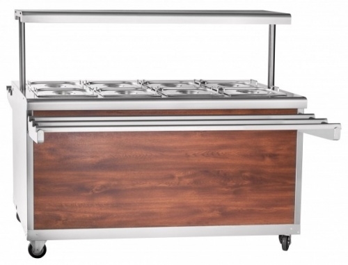 Мармит вторых блюд ABAT ЭМК-70ПМ-01 (кашированный под дерево)