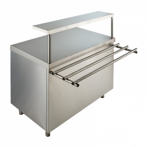 Прилавок нейтральный с полкой RADA МАСТЕР ПН-15/7Н