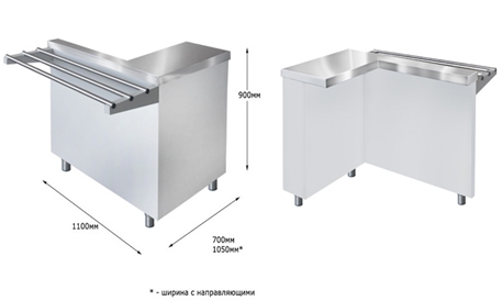 Прилавок для кассы ITERMA МК-1100/700-01 П