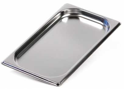 Гастроемкость LUXSTAHL из нержавеющей стали GN 1/3 327х176х20 мм [813-20] га13