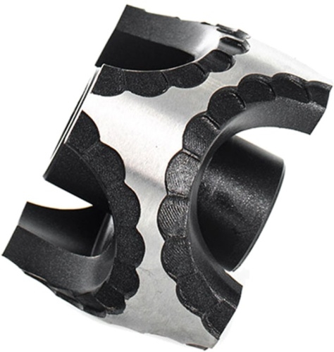 Матрица FOODATLAS JGL-120, 6 ячеек, полумесяц волна, d84, 56 шт