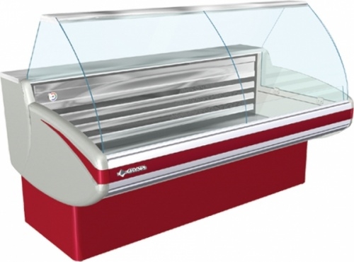Витрина холодильная CRYSPI ВПС 0,50-0,85 (Gamma-2 1200) (RAL 3004)