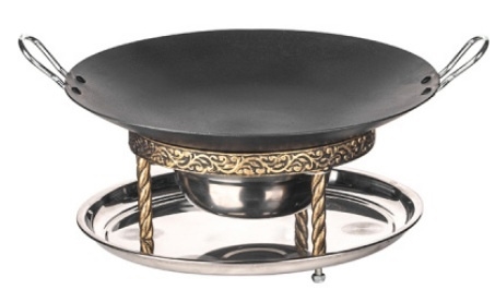 Набор для подачи саджа без крышки SADJ CHS0034gold нержавеющая стальаль, D=34, H=23см