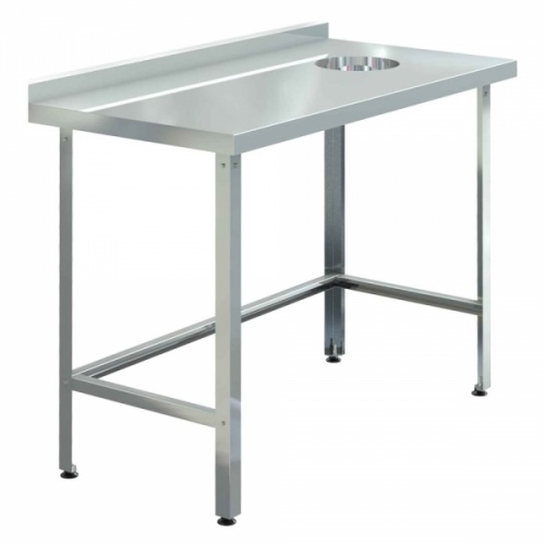 Стол для сбора отходов ASSUM СПСО-С-6/6 600х600х850