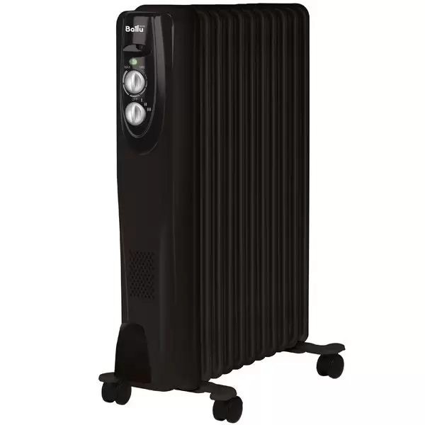 Масляный радиатор Ballu BOH/CL-11BRN Classic Black