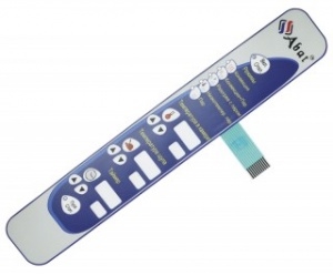 Клавиатура пленочная пка 6-15.23.002 "абат" - на пка 6-1/1 п и 10-1/1-п