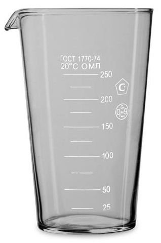 Мерный стакан 250 мл MMD ГОСТ-1770-74