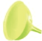 Воронка пластик D-160MM RESTOLA (салатовый)