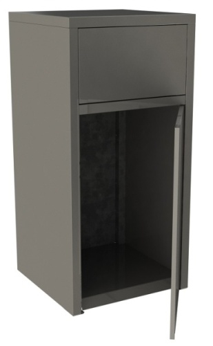 Мусорный бак для фуд корта RESTOINOX МБНФ-1-5/5/12.5