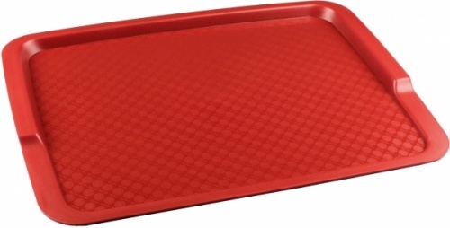 Поднос полипропилен RESTOLA 425х320мм (красный)