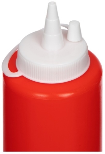 Диспенсер для соуса красный 375мл мки1368/1