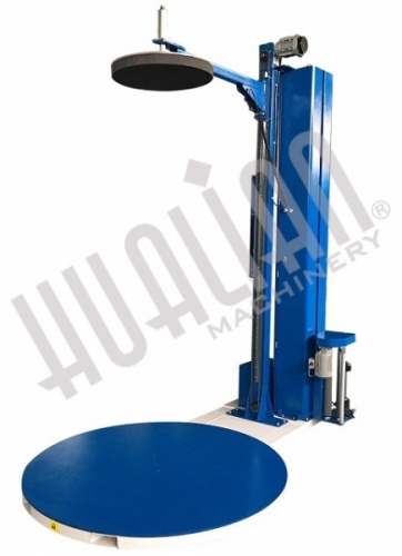 Паллетоупаковщик HUALIAN HL-1650ЕP с механическим натяжением (с прижимом)