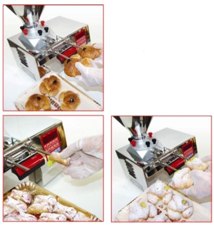 Машина для отсадки начинок PAVONI NEW DOSIPLUS (с бункером) фото