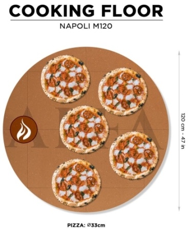 Печь для пиццы на дровах ALFA PIZZA Napoli 120 фото