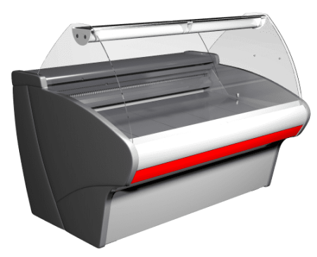 Витрина холодильная CARBOMA ВХС-1,5 G110 (G110 SM 1,5-1) фото