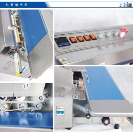 Роликовый запайщик пакетов HUALIAN FRM-810I фото