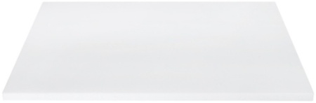 Доска разделочная мки1714, полипропилен, 400х300х12мм, белый фото