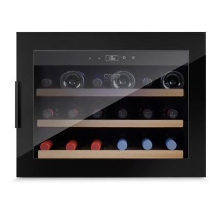Шкаф винный CASO WineSafe 18 EB Black фото