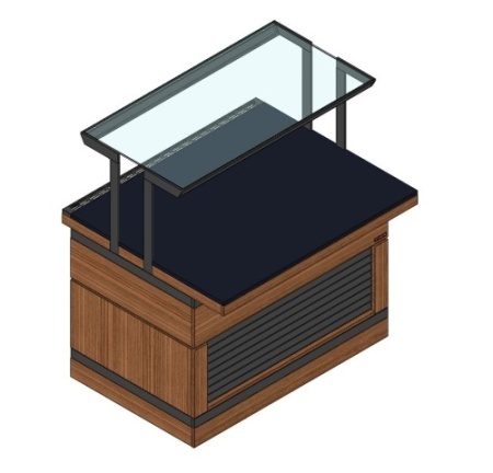 Стол шведский нейтральный REFETTORIO RBN22NSW ШС NEW пристенный без полки фото