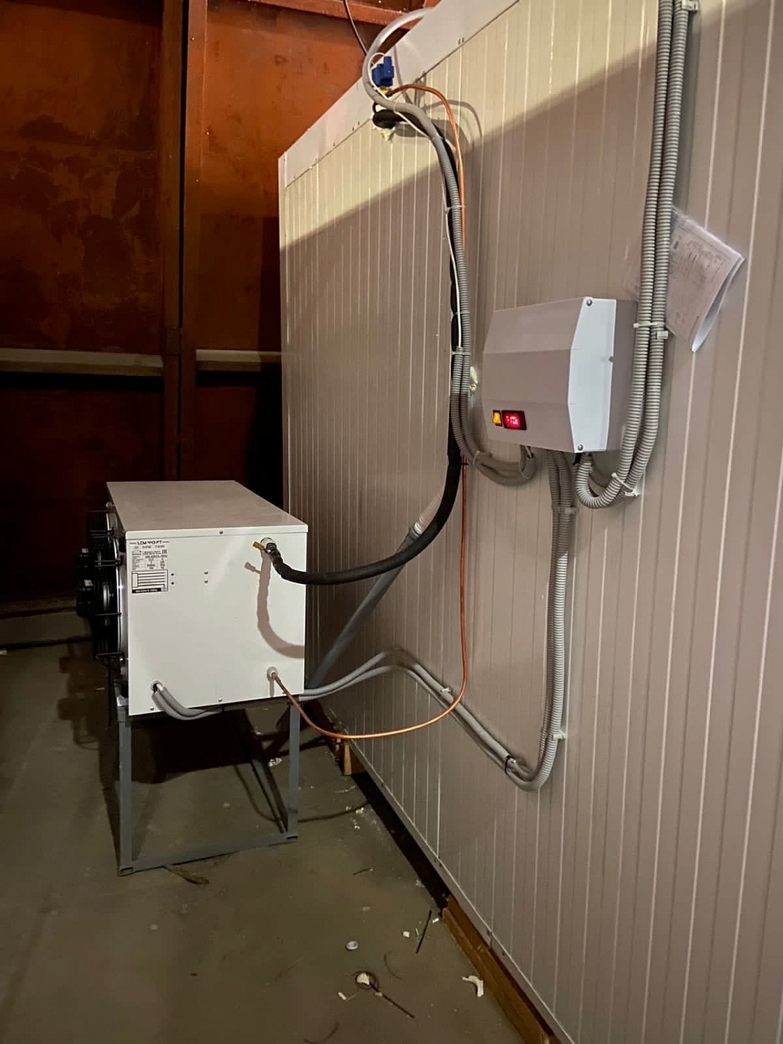 Монтаж и настройка холодильного оборудования