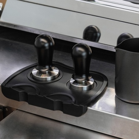 Темпер для кофе DOPPIO YE04/ 51 нерж. сталь D=5, H=10,5 см, черный фото