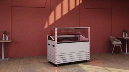 Витрина холодильная CARBOMA IC72 SL 1,3-1 9003 фото