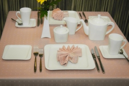 Салфетка LUXSTAHL 45х45 см «Мираж» бежевая фото