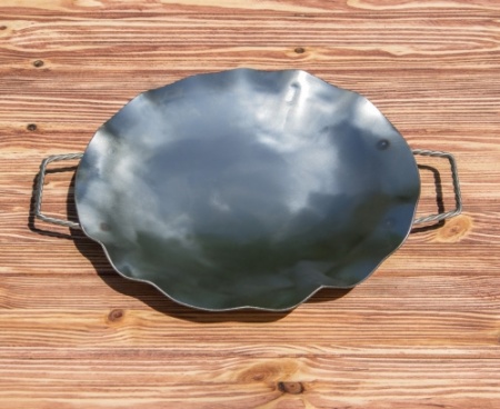 Набор для подачи саджа без крышки SADJ Огонек нержавеющая стальаль, D=35, H=18 см фото