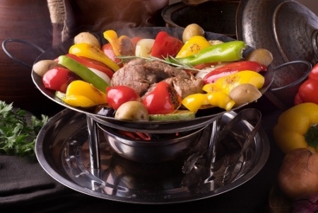 Набор для подачи саджа без крышки SADJ CHS0029 нержавеющая стальаль, D=29, H=25см фото