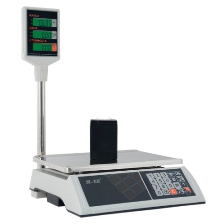 Весы торговые M-ER 327 ACP-32.5 "Ceed" LCD Белые фото