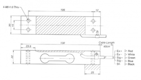 Тензодатчик BCL-15L фото