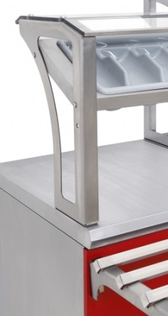 Прилавок кассовый LUXSTAHL КК-1200 фото