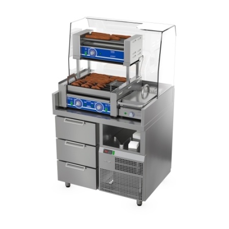 Станция для хот догов ATESY Бавария БХС - 900.700-02 плюс фото