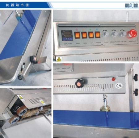 Роликовый запайщик пакетов HUALIAN FRM-810II фото