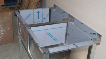 Ванна моечная двухсекционная RESTOINOX ВМС-2/5-Б-ЭЦ фото