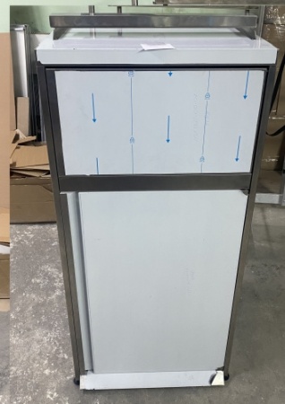 Мусорный бак для фуд корта RESTOINOX МБНФ-1-5/5/12.5 фото