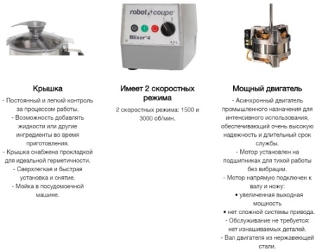 Бликсер ROBOT COUPE 4 фото