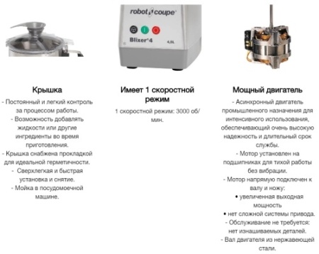 Бликсер ROBOT COUPE 4-3000 33208 фото