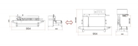Роликовый запайщик пакетов HUALIAN FRBM-810II фото