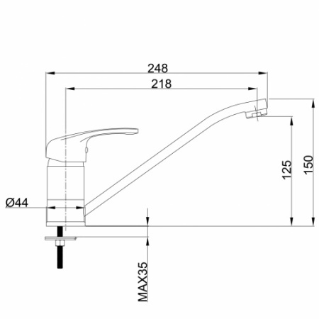 Смеситель ELEANTI Topaz 0402.855 фото