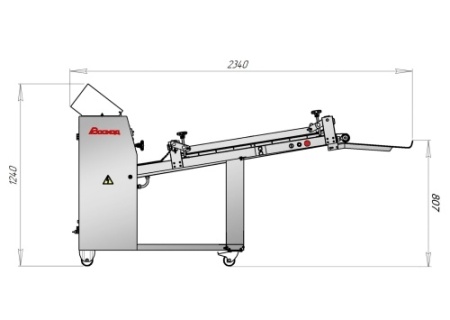 Машина тестозакаточная ВОСХОД ТЗ-3М В446 фото