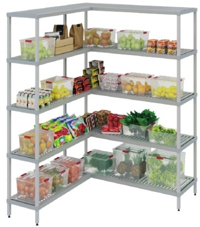 Стеллаж модульный POLAIR LOAD.Me.POLY. 18AL.5PP50.12B фото